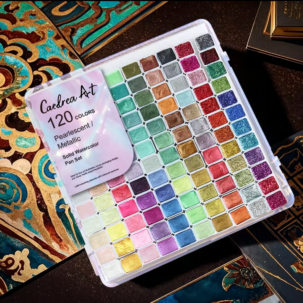 Kolorful™ - Powder Mineral Pearl Pigment Art Watercolor