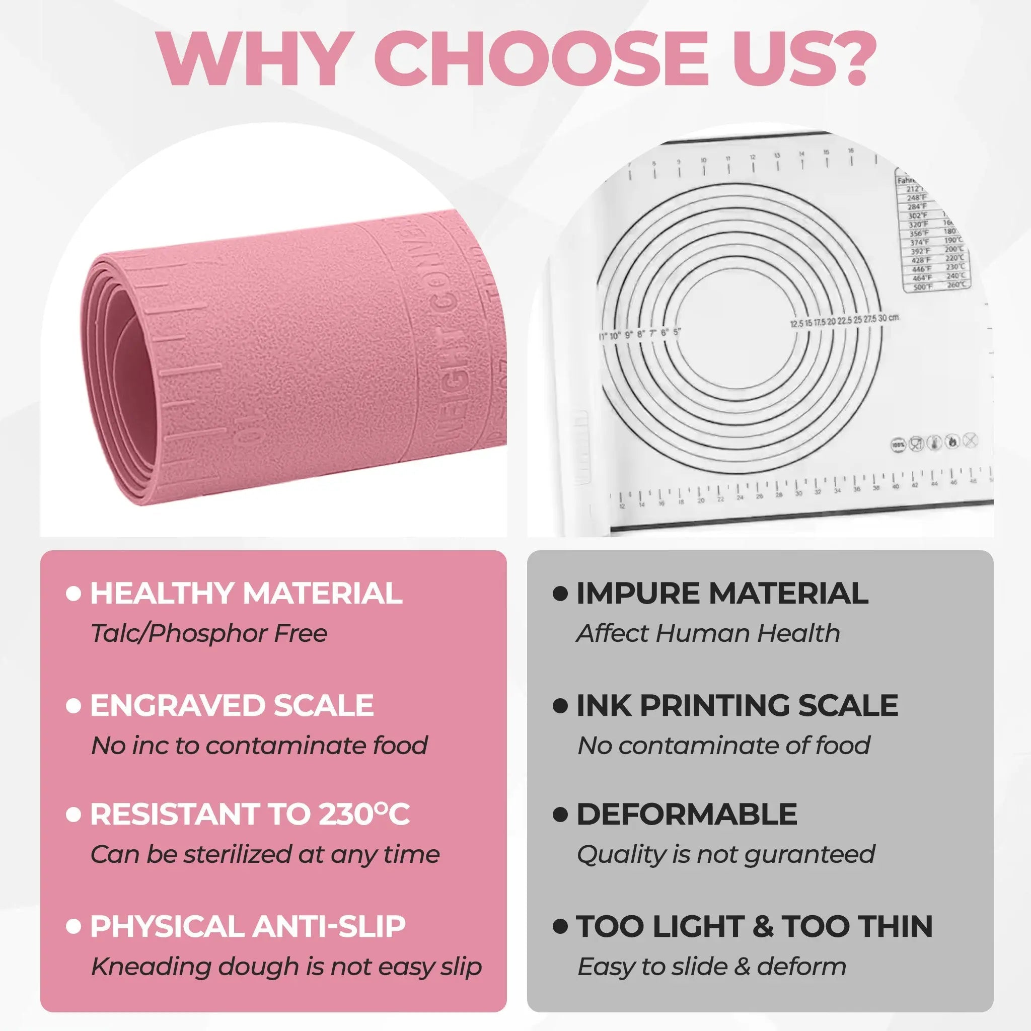 Extra Large Kitchen Silicone Pad