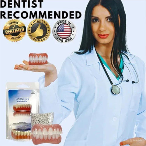 Dental Prosthesis Silicone Set - Custom-Fit Denture Liner