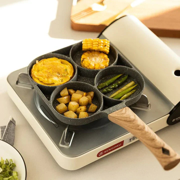 CookEase™ - 4 in 1 Ultimate Cooking Pan