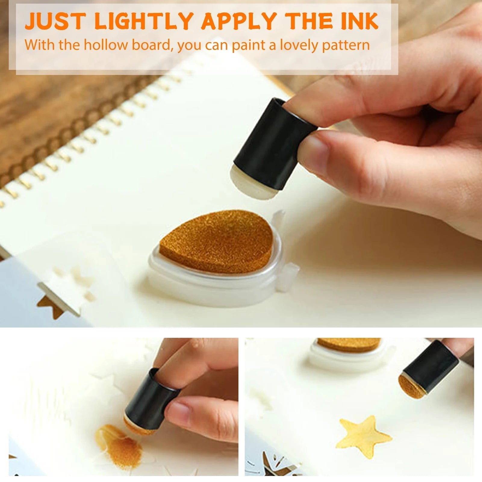 Finger Sponge Set - Clean Color Blending for Mess-Free Art