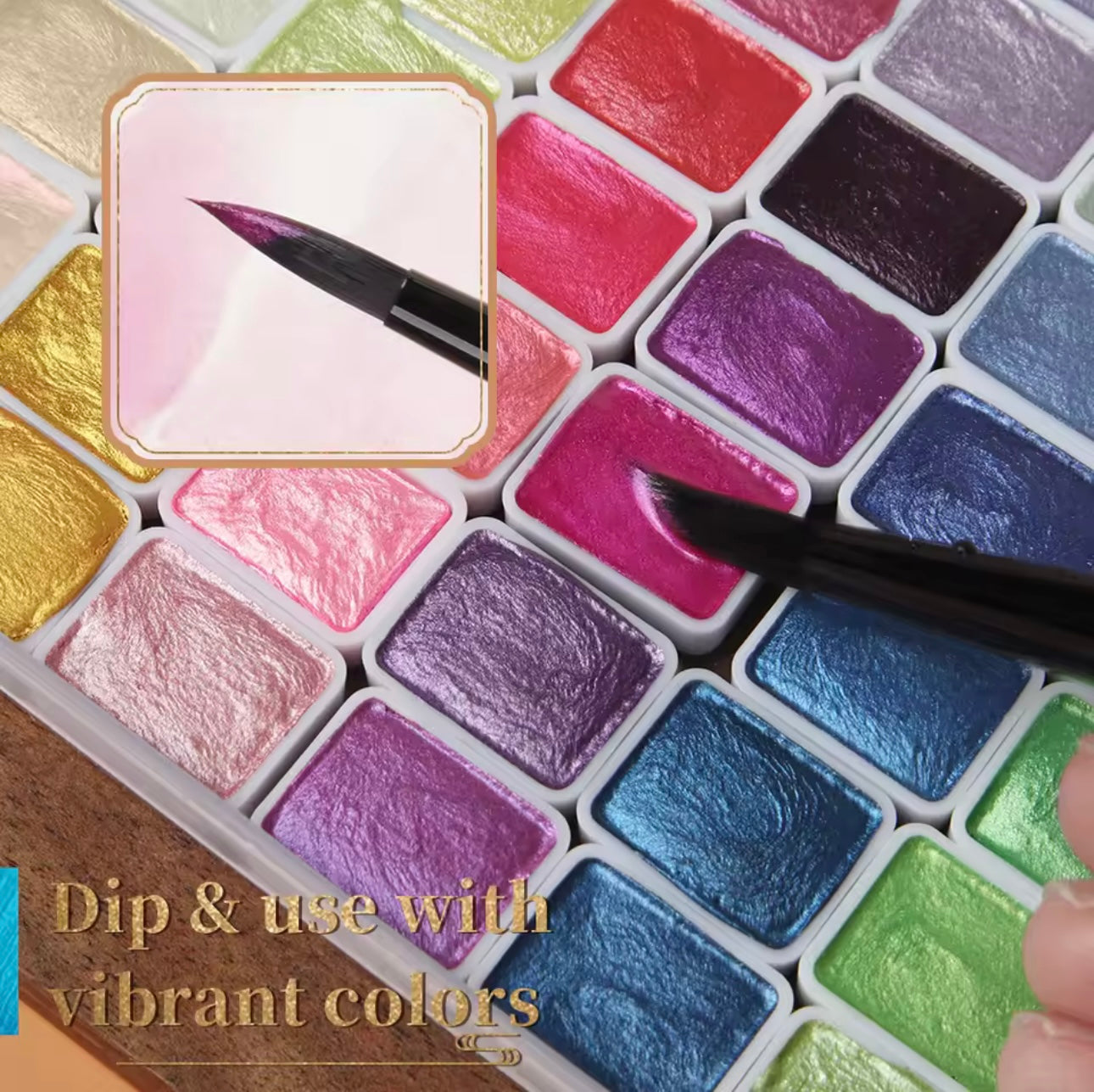 Kolorful™ - Powder Mineral Pearl Pigment Art Watercolor