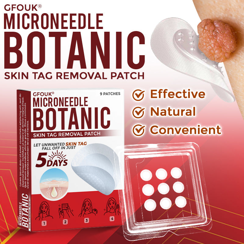 The MicroDerm Patch - Painless Skin Tag & Blemish Removal