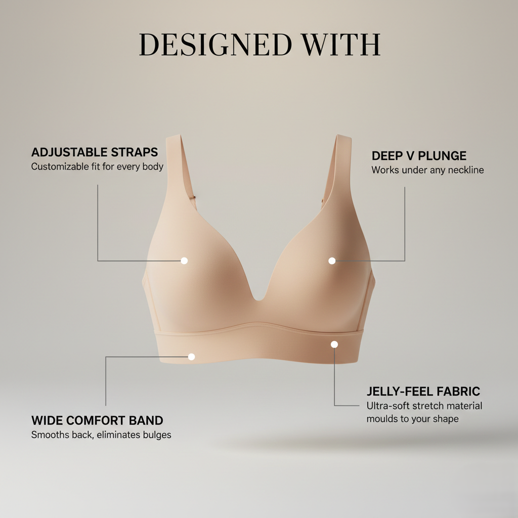 Jelly Bra™ - Finally, Support Without the Torture