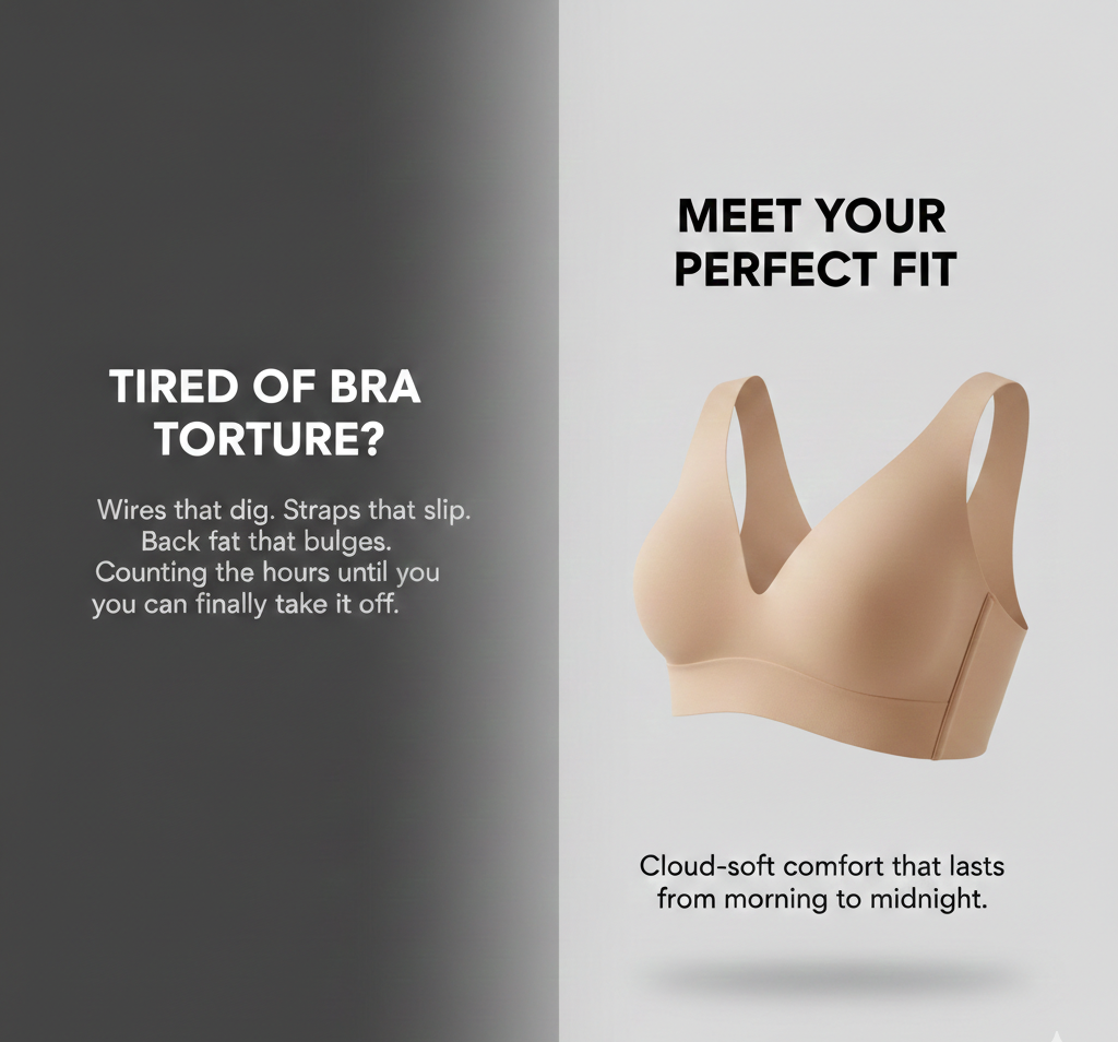 Jelly Bra™ - Finally, Support Without the Torture