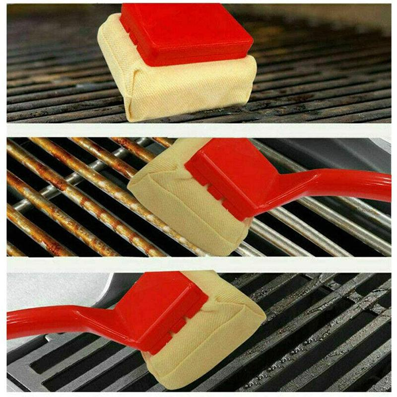 World’s Safest Grill Brush – No Harmful Wire Bristles