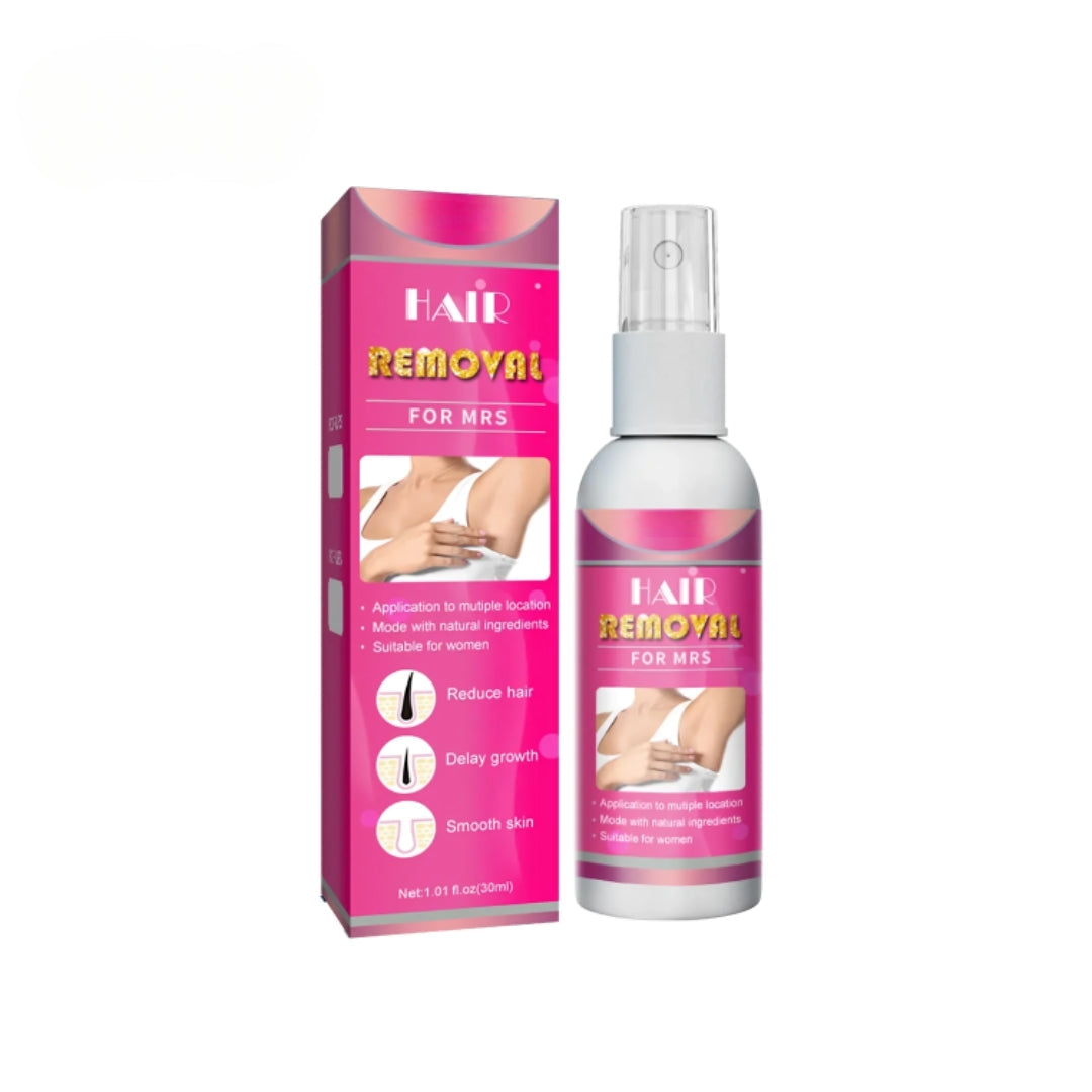 Hair Remover Spray - Pain-Free Formula, Sensitive Skin Care