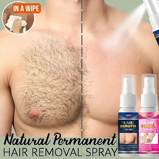 Hair Remover Spray - Pain-Free Formula, Sensitive Skin Care