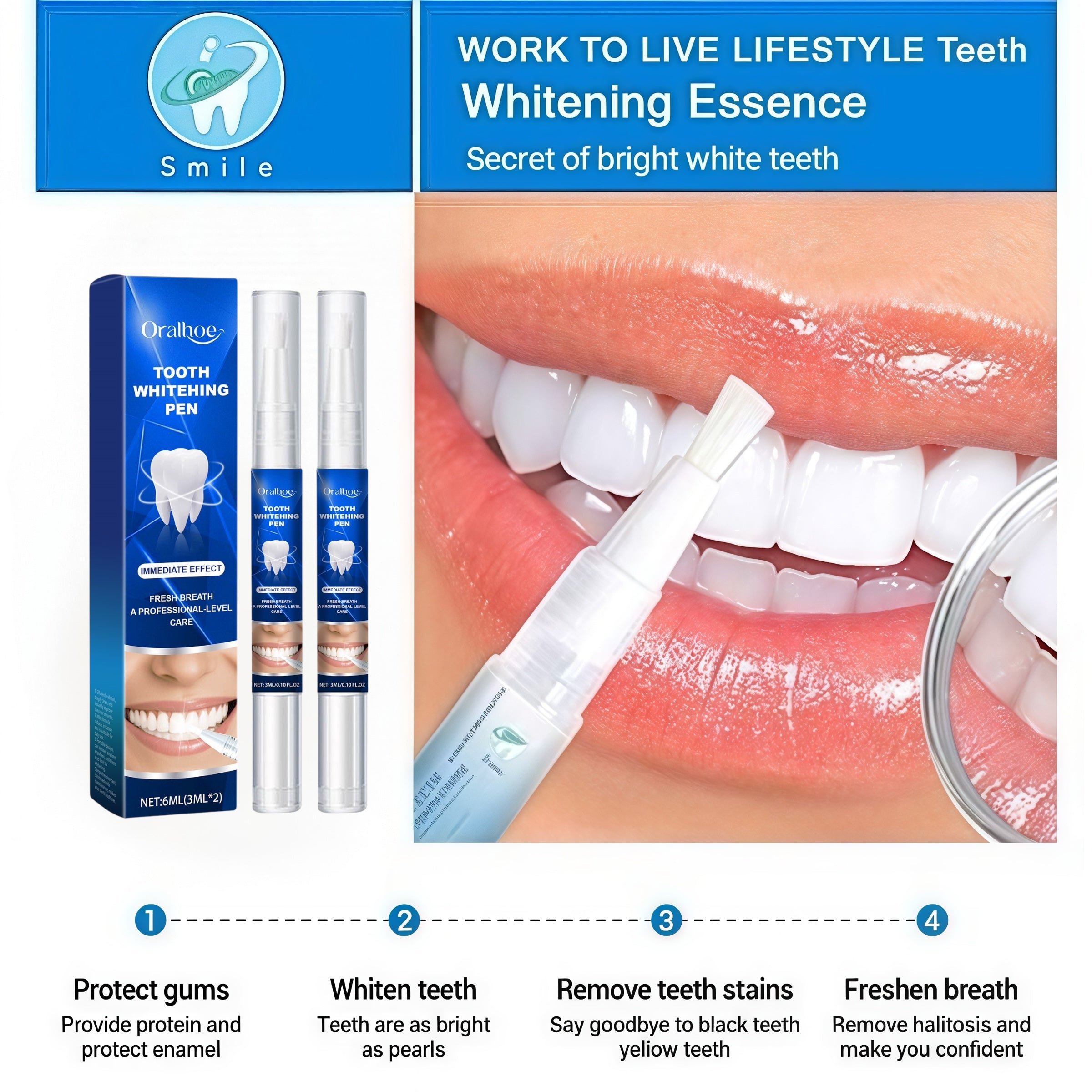 1+1 FREE l OralPlus™ Brighten your smile effortlessly