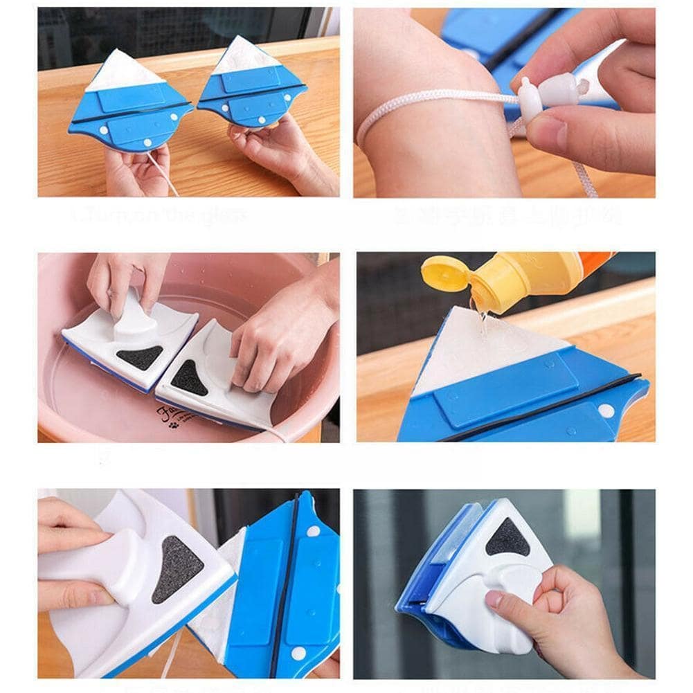 Magnetic Window Cleaner - Clean Windows Effortlessly
