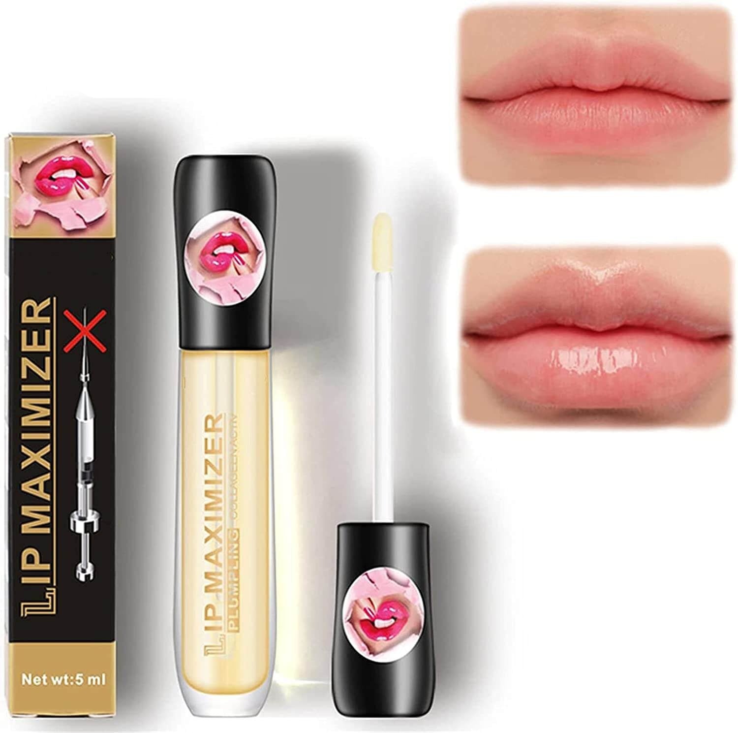 Lip Plumper Serum - Hyaluronic Hydration for Natural Volume
