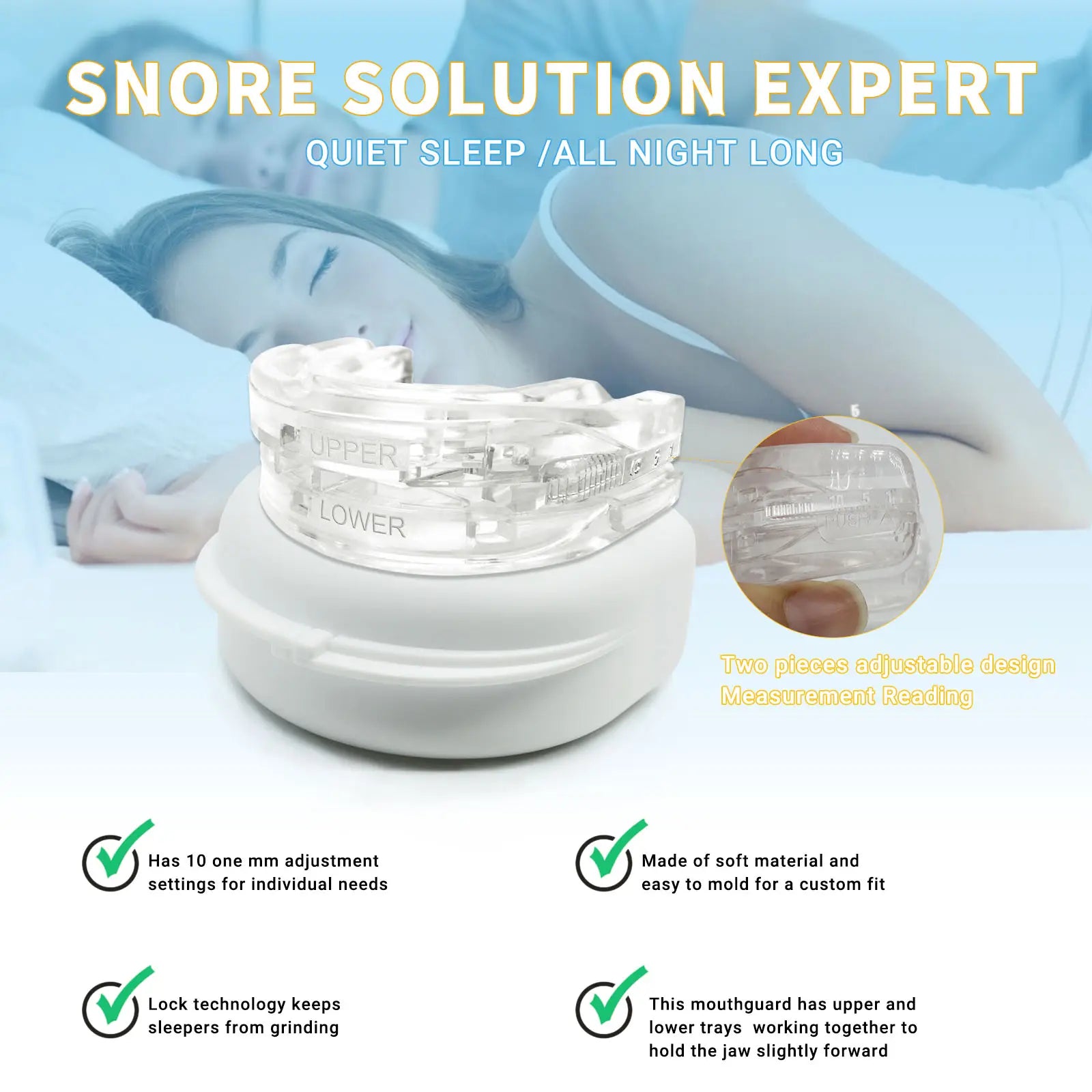 SleepEase - Anti-Snore Mouthpiece