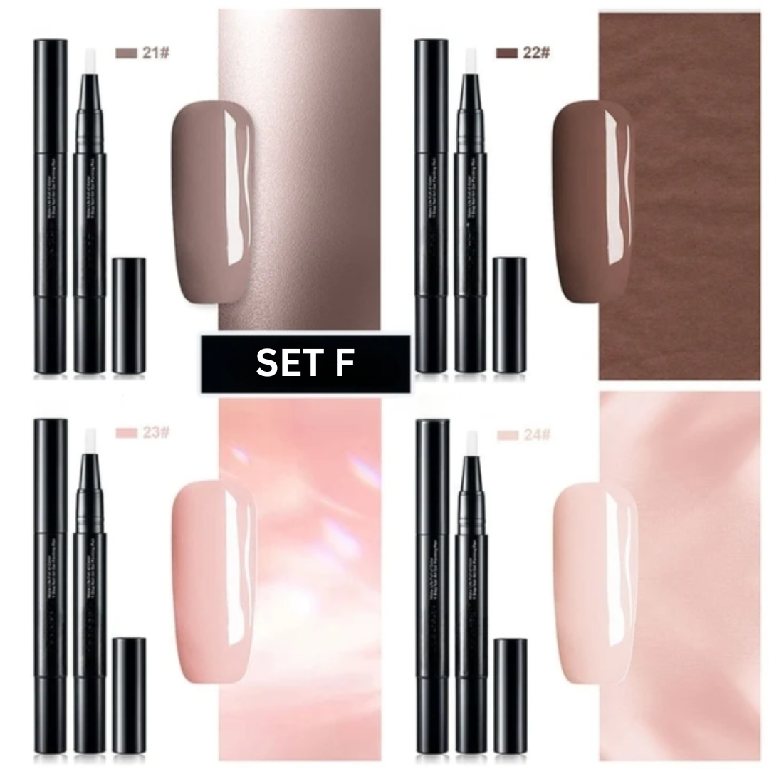 Nail Art Gel Pens - Precision Tip with Long-Lasting Color
