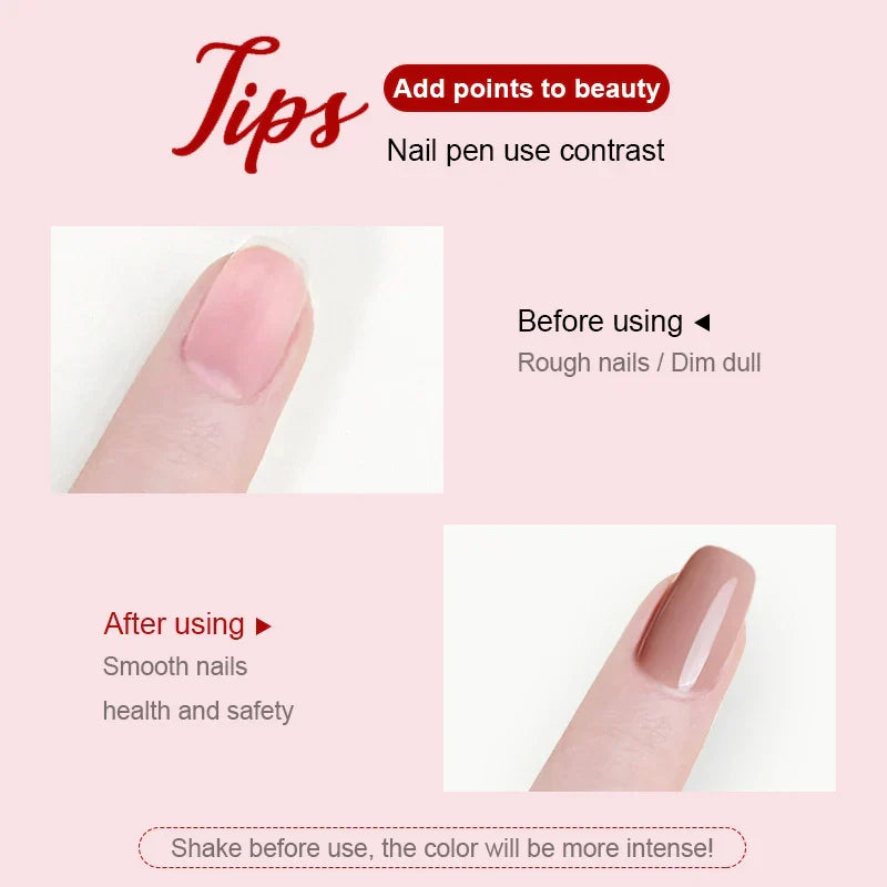 Nail Art Gel Pens - Precision Tip with Long-Lasting Color