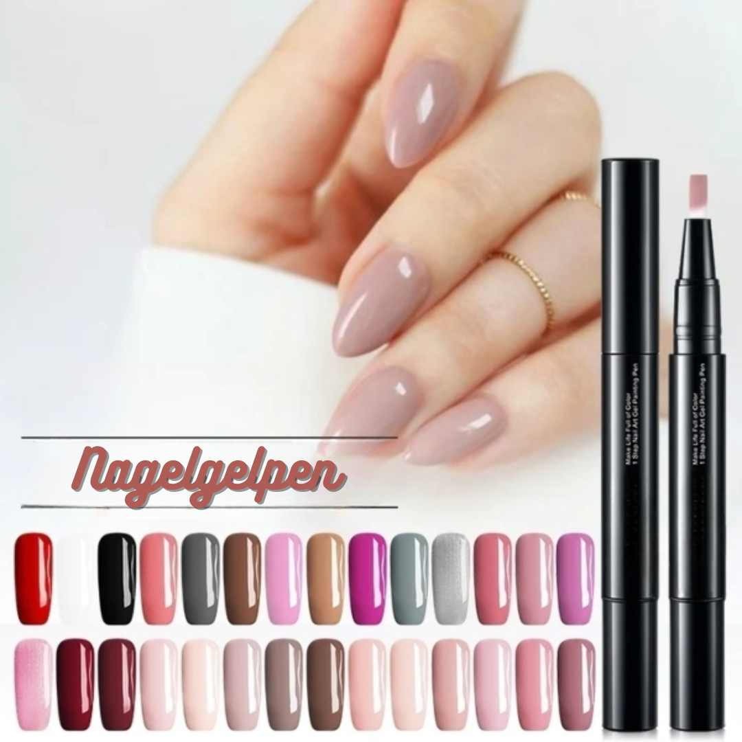 Nail Art Gel Pens - Precision Tip with Long-Lasting Color