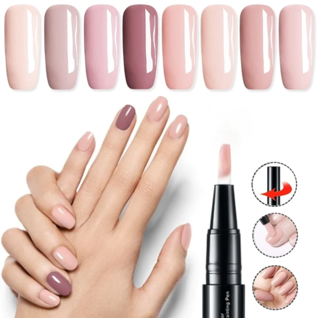 Nail Art Gel Pens - Precision Tip with Long-Lasting Color