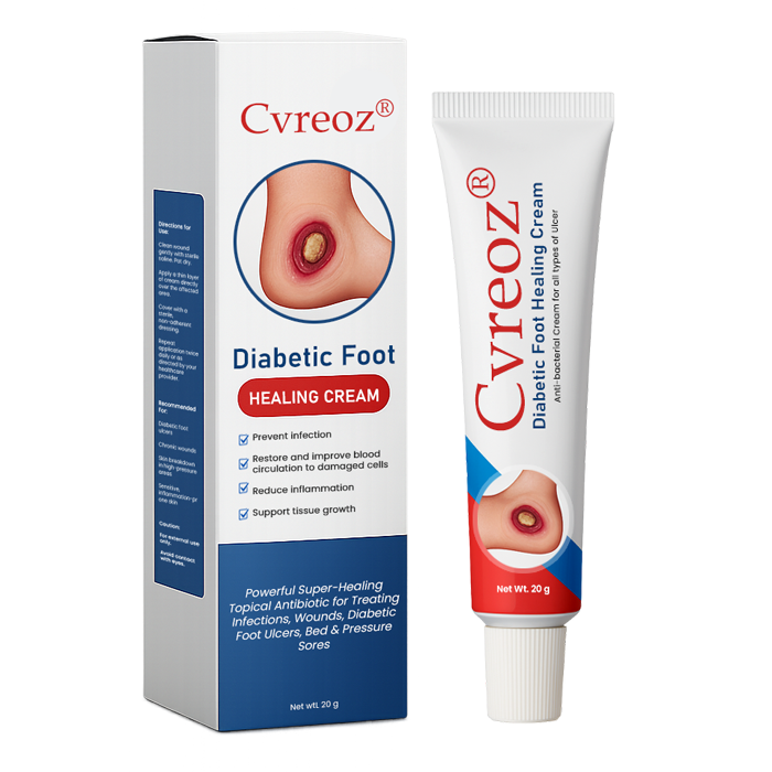 🔥LIMITED SPECIAL OFFER🔥  Cvreoz® Diabetic Foot Healing Cream