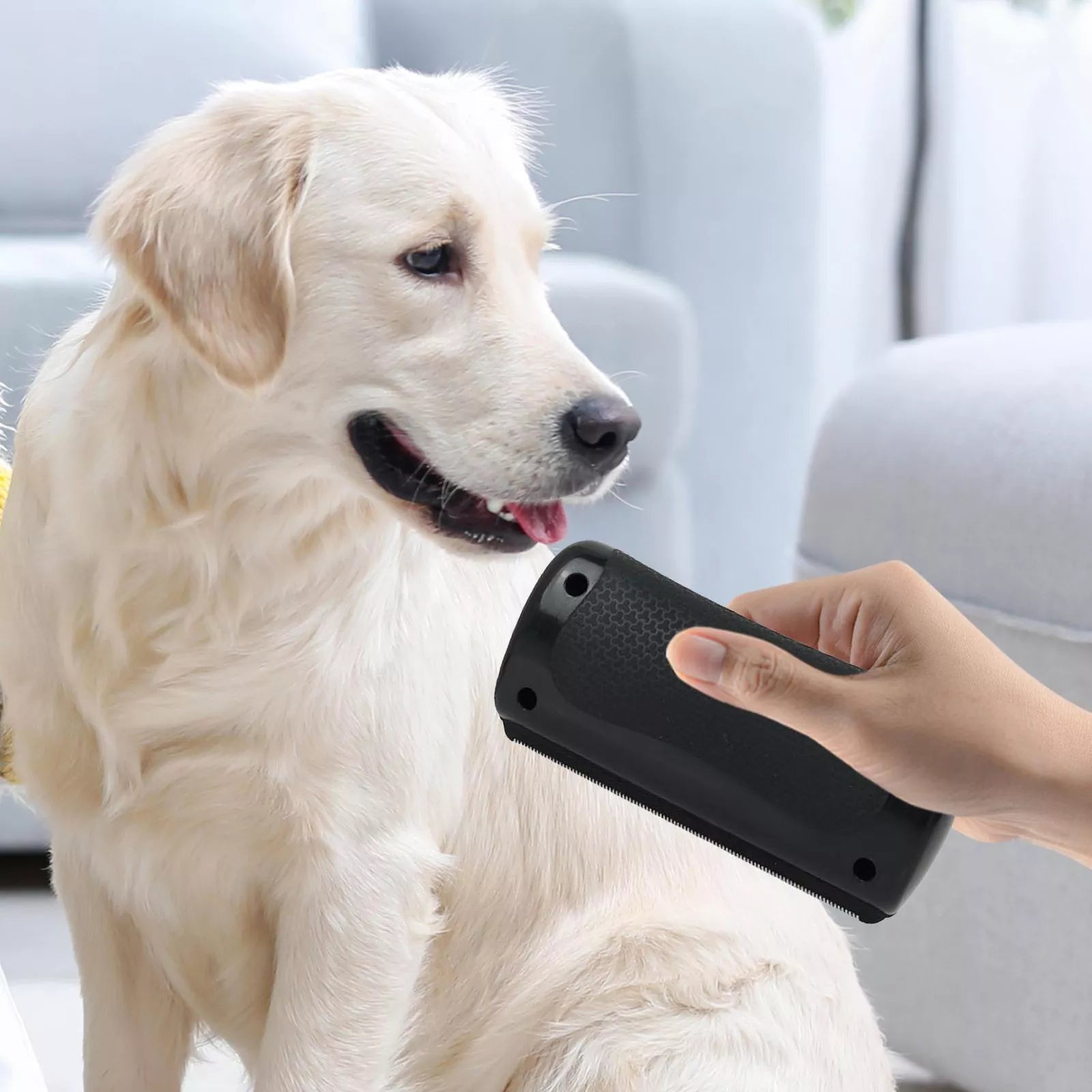 Pet Brush - Gentle Metal Blade Grooming