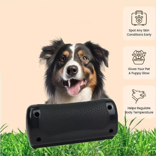 Pet Brush - Gentle Metal Blade Grooming