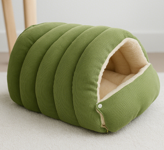 The Cozy Hideaway Pet Bed - Lock in Their Sweet Dreams
