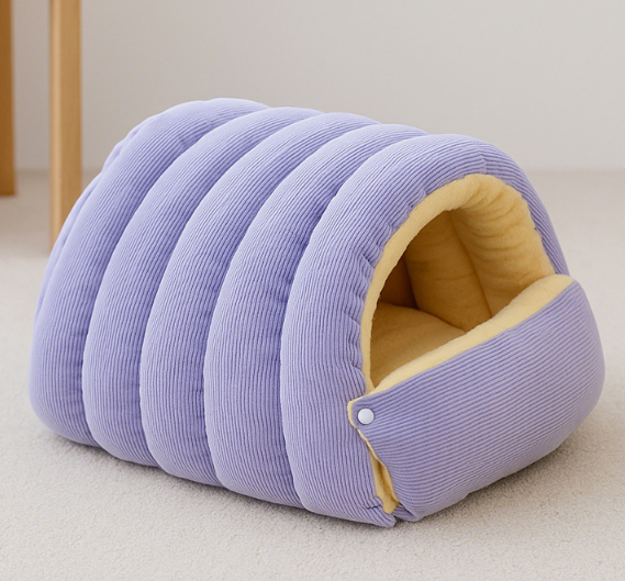 The Cozy Hideaway Pet Bed - Lock in Their Sweet Dreams