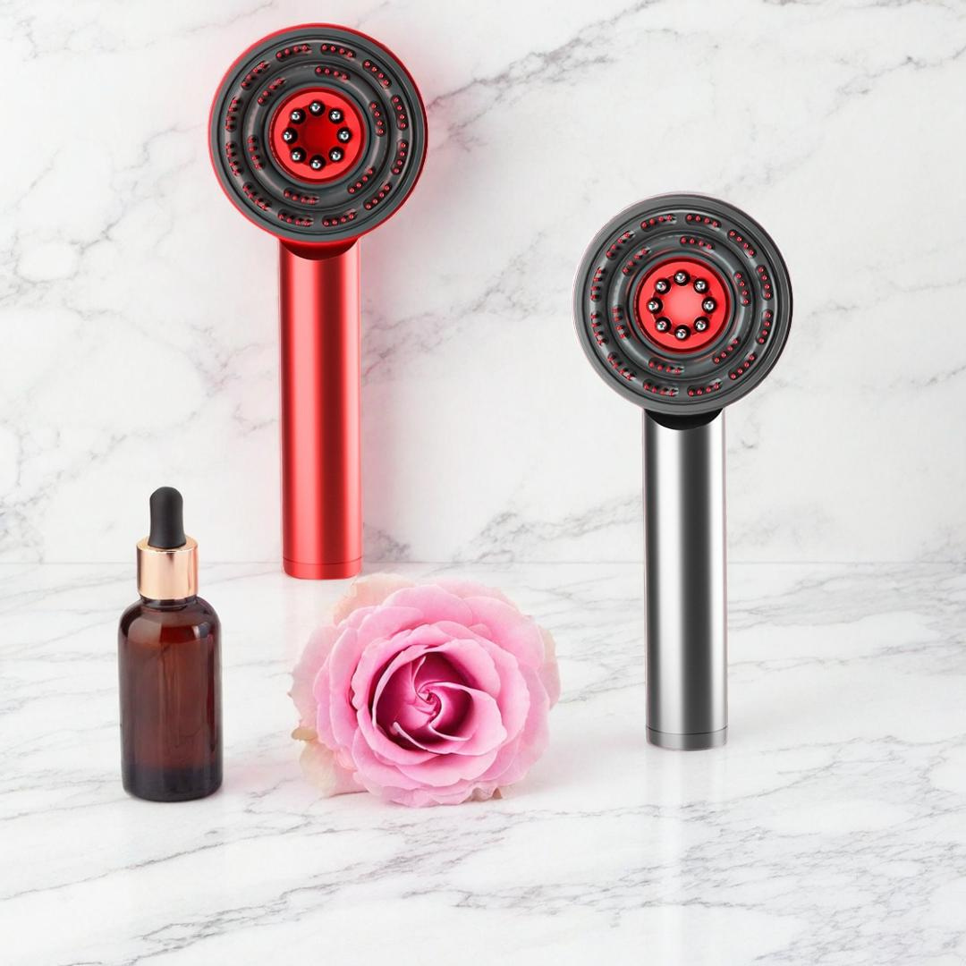 Red Light Hair Brush - LED Scalp Stimulation