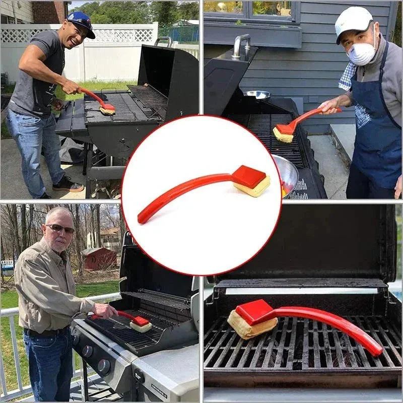 World’s Safest Grill Brush – No Harmful Wire Bristles