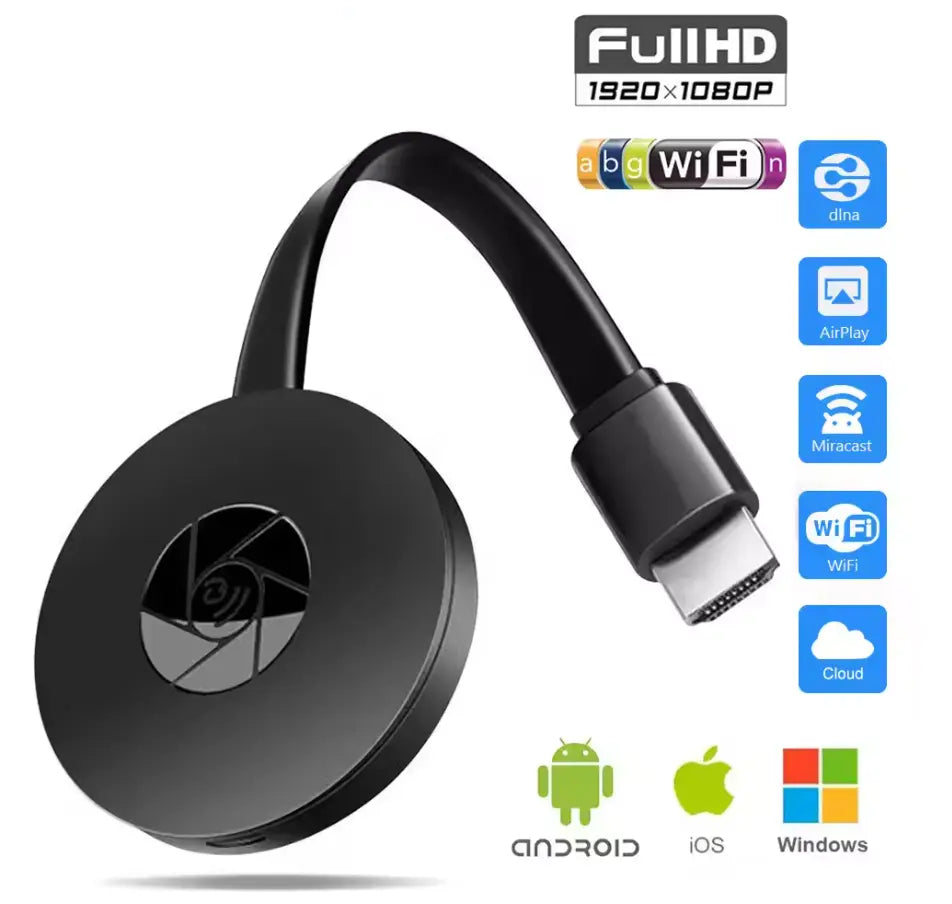 Compact Wireless 1080p Projector for Effortless Screen Sharing