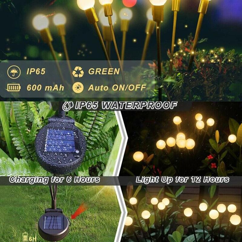 Solar Powered Firefly Lights