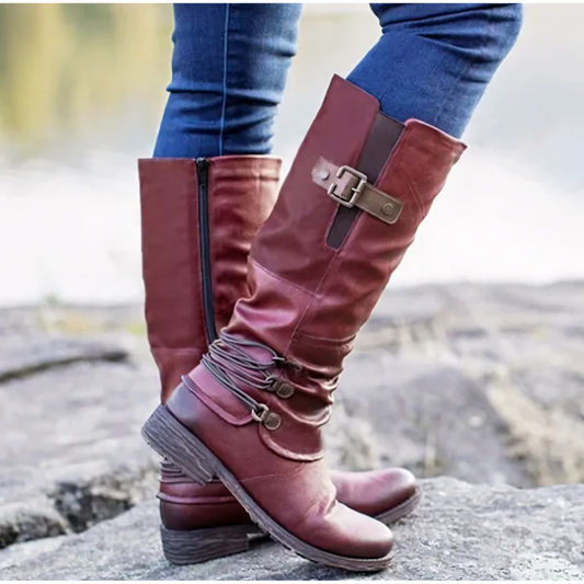 Chloe Shoes - The ultimate vintage leather snow boots