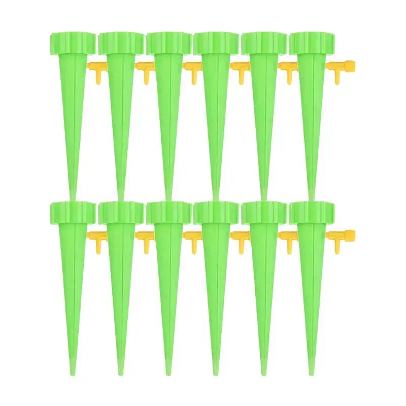 12-Pack Adjustable Self-Watering Spikes for Potted Plants | 1+1 Free