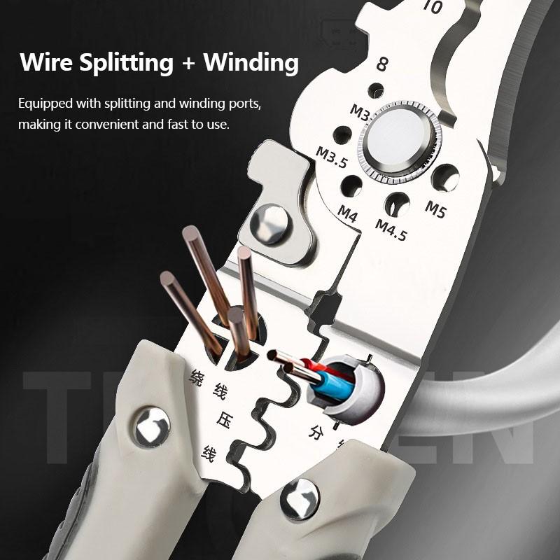 Wire Stripper Pliers - Precise Cutting & Crimping