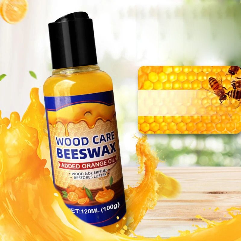 Wood Cleaner Beeswax - Restores Natural Shine