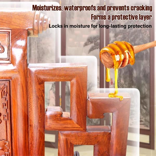 Wood Cleaner Beeswax - Restores Natural Shine