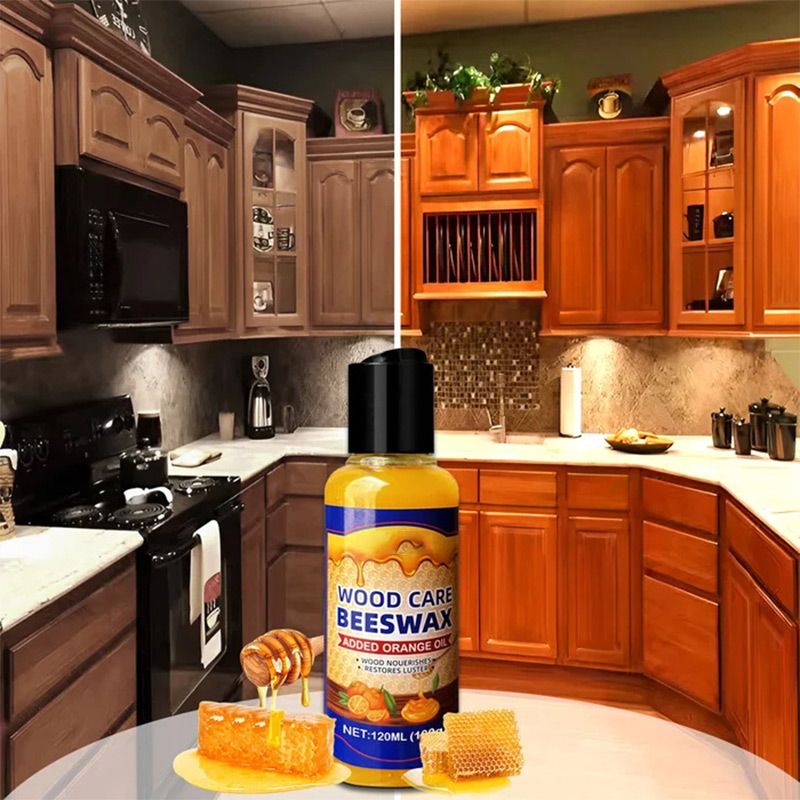 Wood Cleaner Beeswax - Restores Natural Shine