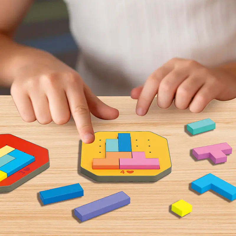 Children’s Puzzle Game – Encourages Creativity, Logic & Concentration
