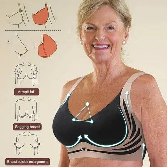 Super Gather Bra | Wireless Push-up Bra