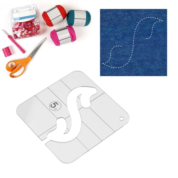 Free-Motion Garment Ruler Set