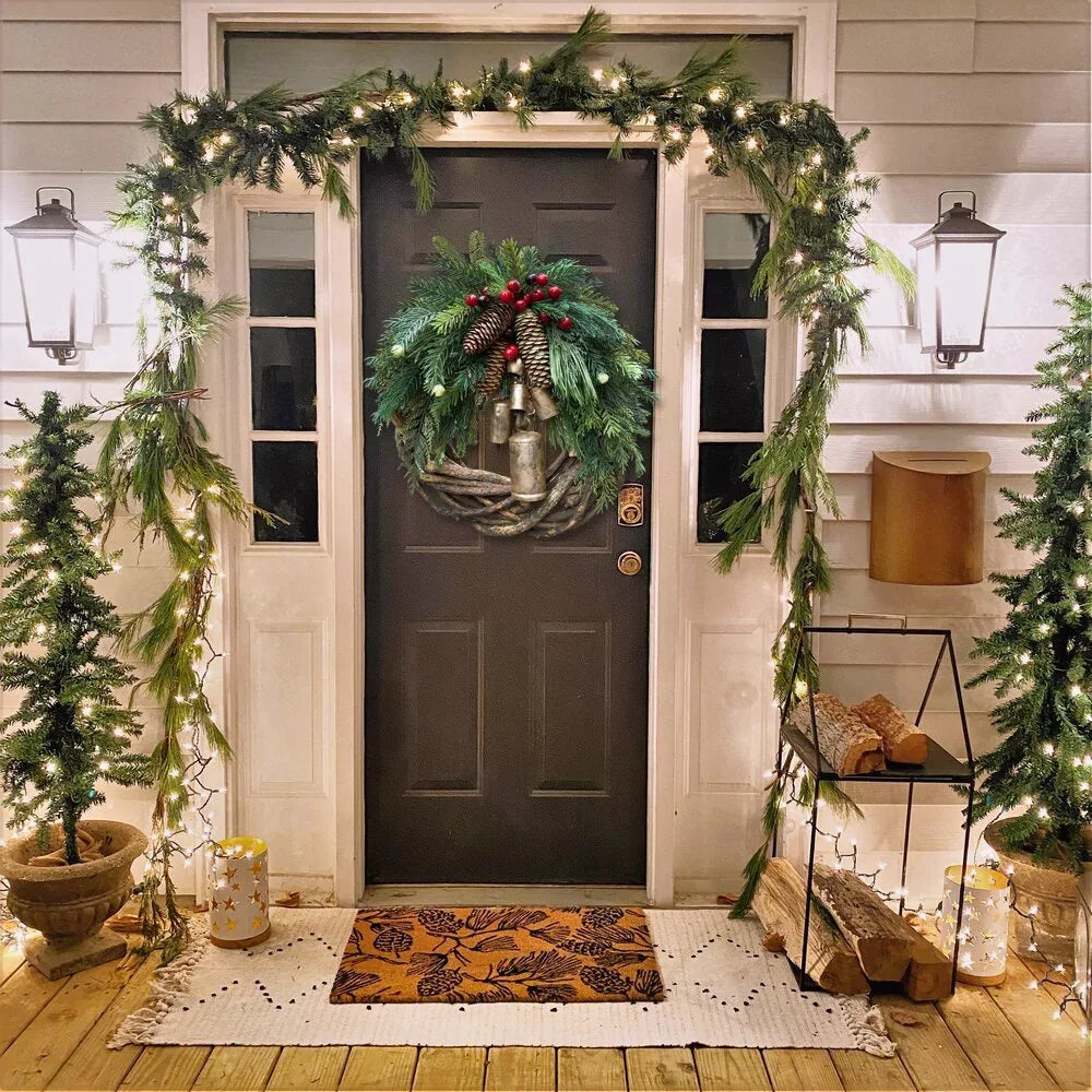 Boho Holiday Wreath