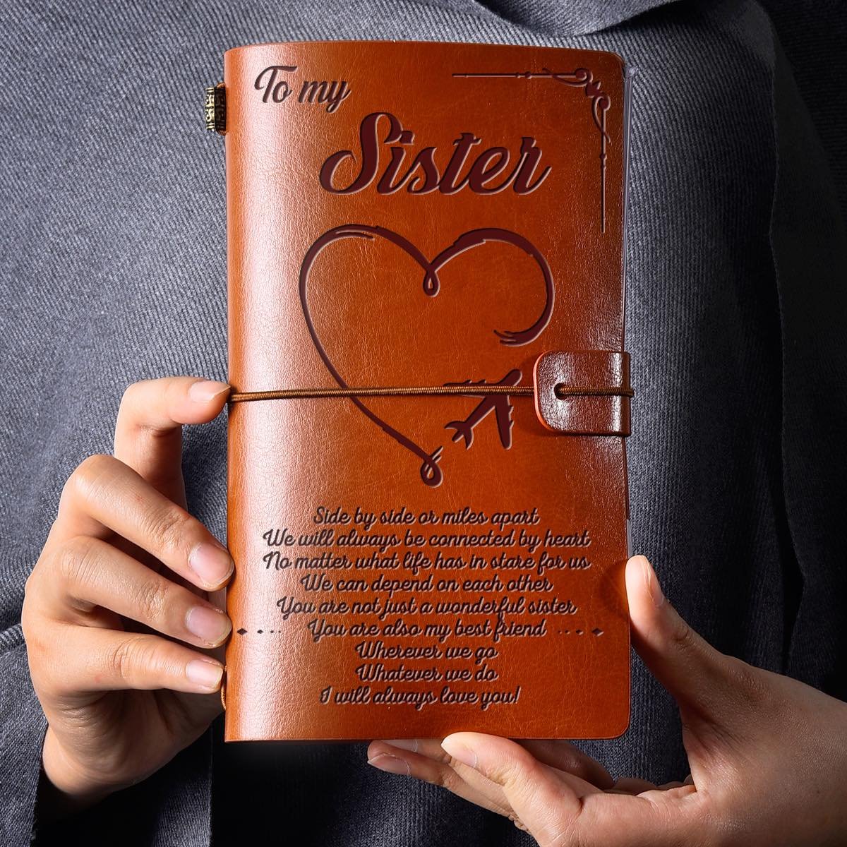 Vintage Engraved Journals