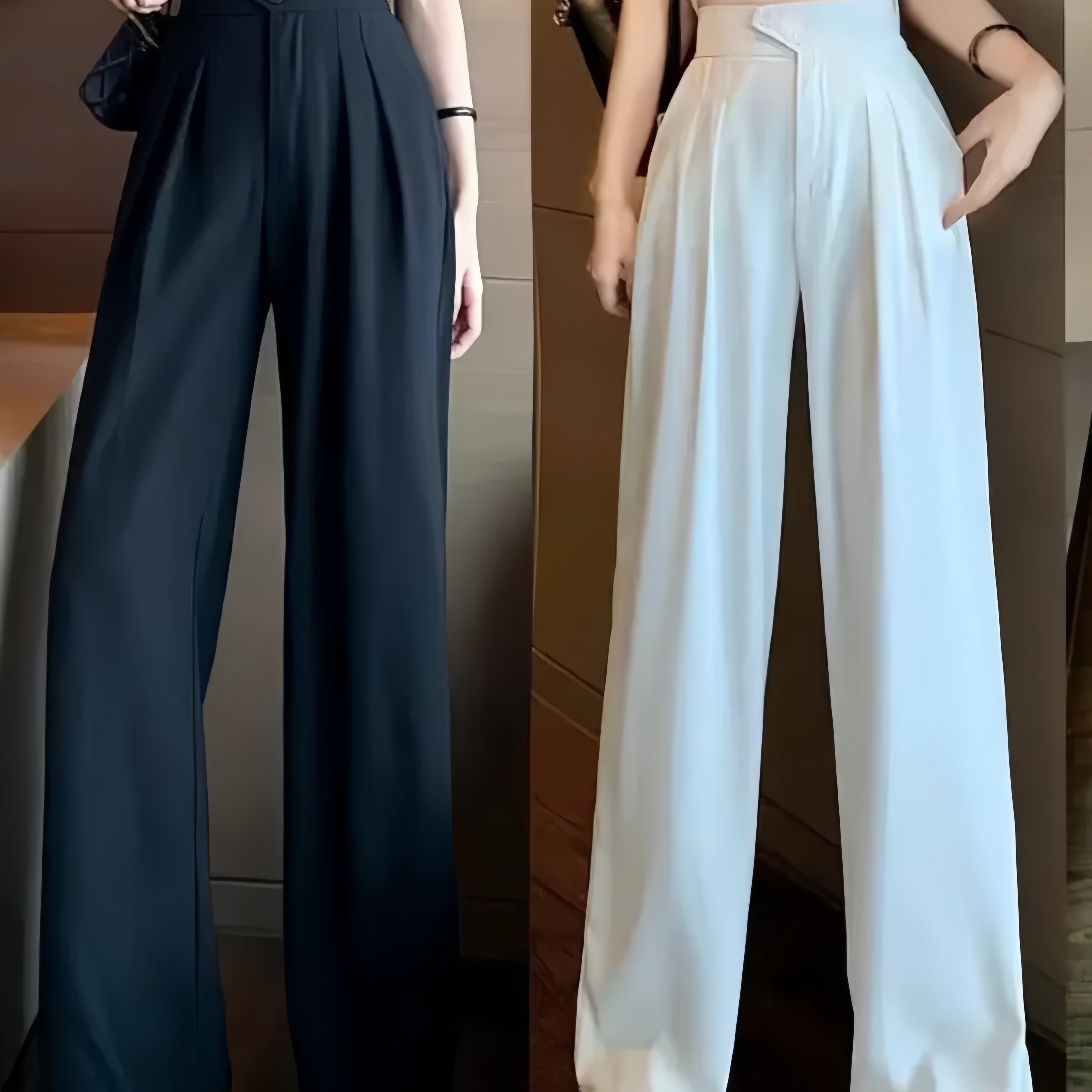 Wide-leg Loose Pants - Instantly flatters your figure