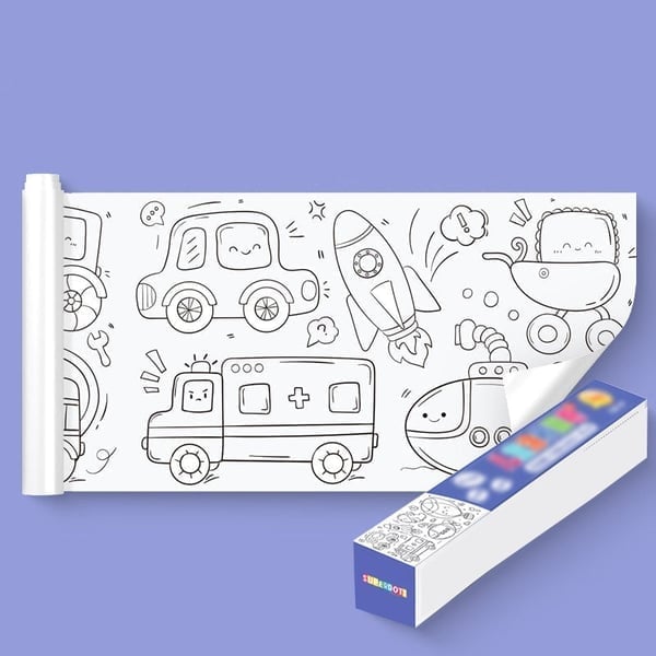 2 + 1 Free | Children's Drawing Scroll