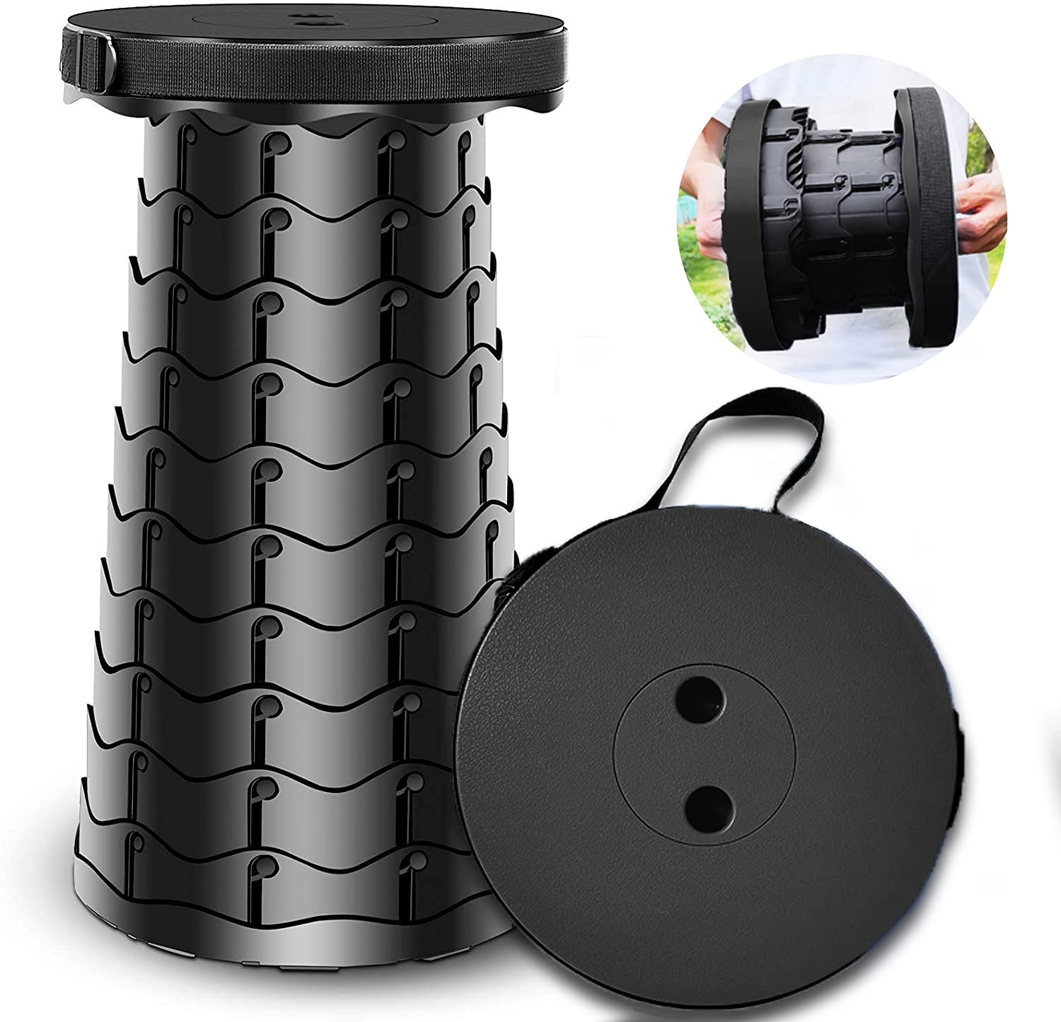 ElevatePro™ - Portable & Lightweight Telescopic Stool (+FREE bag)