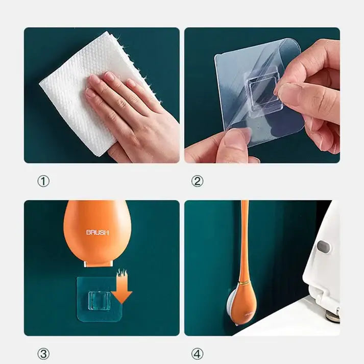 SmartBrush - Hygienic Silicone Toilet Brush
