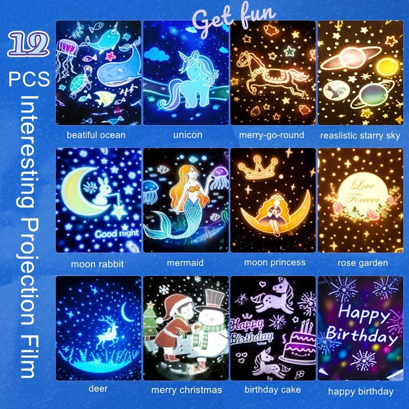 DreamTwirl - Projector Night Light