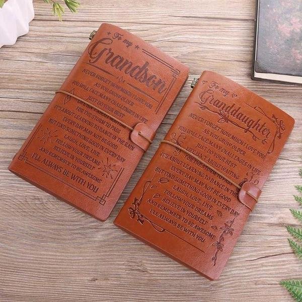 Vintage Engraved Journals