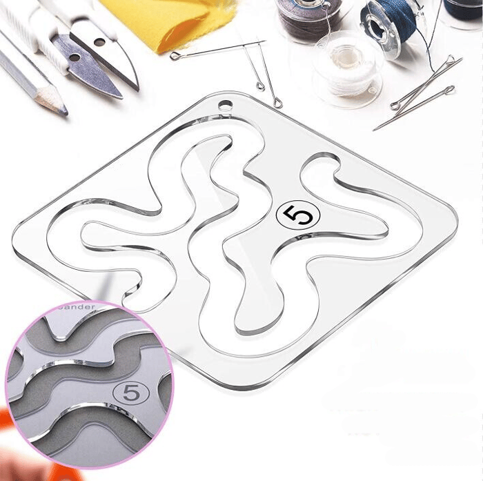 Free-Motion Garment Ruler Set