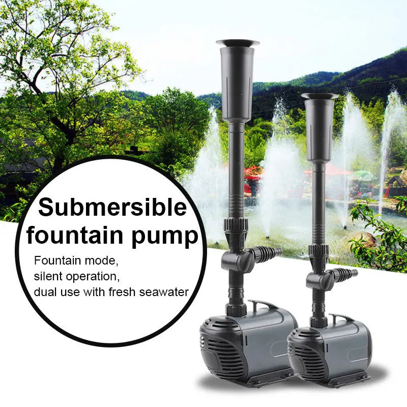 Adjustable Flow Fountain Pump for Ponds, Fountains & Waterfalls