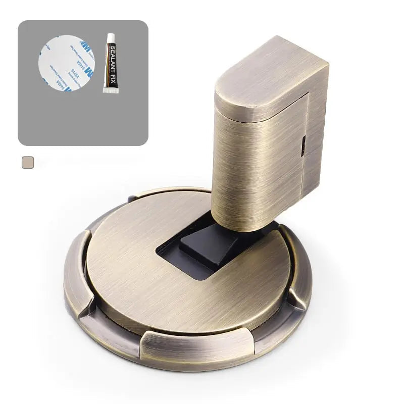 Mechanical Floor Door Stopper – Push System for a Secure Hold