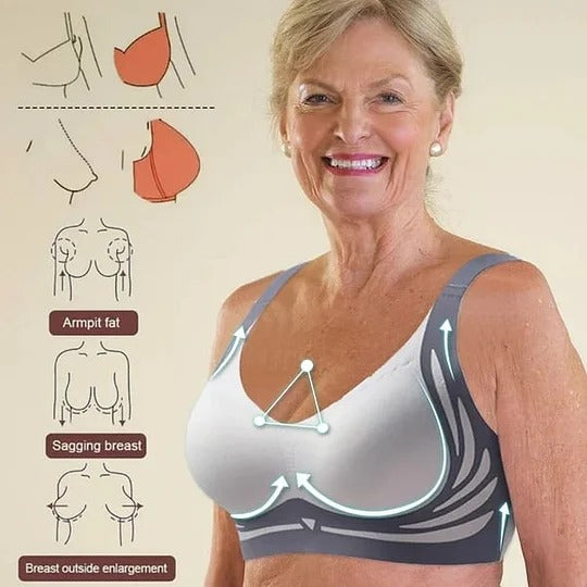 Super Gather Bra | Wireless Push-up Bra